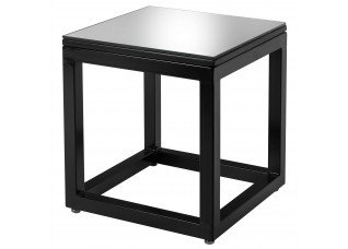 Mesa Cubo Médio Vazado Preto